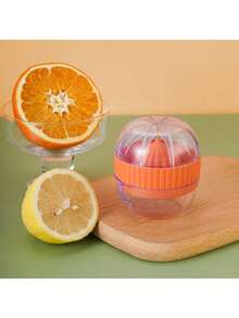 1pc Manual Citrus Juicer | Orange & Lemon Squeezer For Home Kitchen - Multicolor - View 8