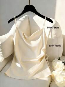 Franclia Bộ sưu tập mới gồm những mẫu áo thời trang nữ thanh lịch với dây rút bên hông và điểm nhấn ngọc trai, cùng dải thắt lưng màu mơ. Hoàn hảo cho mùa xuân/hè, chiếc áo kiểu dáng thời trang này lý tưởng cho ngày Valentine, các buổi họp mặt trang trọng và trang phục thường ngày khi đi du lịch/nghỉ lễ. Từ mùa xuân đến mùa hè, những chiếc áo hè dành cho nữ này mang đến nhiều lựa chọn phối đồ đa dạng. - Màu be - Xem 1