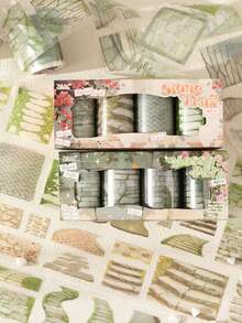 1 Pc Ancient Road Impression Die-Cut Tape, Journal Tape, Sticker Tape, PET Tape, Landscape Journal Tape - Ancient Road Impression - View 7