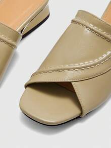 CUCCOO BIZCHIC Sandal Hak Tinggi Wanita Sepatu Musim Semi - Aprikot - View 8