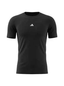 Adidas Techfit Men's T-Shirt Black - Black - View 1