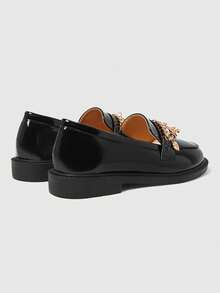 ROMWE Kawaii Women Flats - Black - View 5