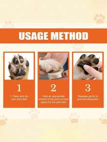 2支装宠物爪部护理膏，猫狗爪部保湿霜，足垫保护霜 - 彩色 - 查看 4