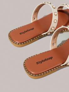 Styleloop Women Flat Sandals - Beige - View 4