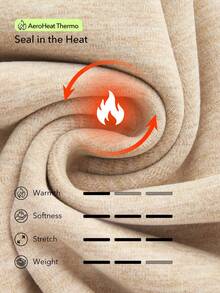 OutZeal Bộ đồ trượt tuyết nữ, áo liền quần ngoài trời, quần áo giữ nhiệt mùa đông, đồ trượt tuyết hàng ngày, lót lông mềm mại, khóa kéo phía trước, có túi, áo ngoài trời. - màu nâu - Xem 2