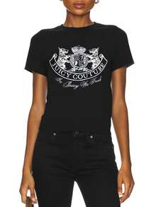 Juicy Couture Women's T-Shirts Black - Black - View 1