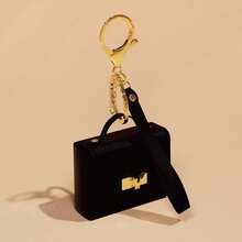创意混搭包包挂饰 - 6 款不同风格的钥匙扣套装，可用于装饰您的钱包和背包 - 彩色 - 查看 4