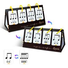 New Set Of 72 Music Education Cards, Children's Music Learning And Cognitive Teaching Aids, Interactive Parent-Child Music Learning Cards. - Multicolor - View 3