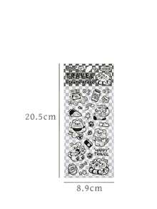 6张快乐小手工艺者3D环氧树脂贴纸 | 跨境儿童DIY手账剪贴簿用品 - 套裝 - 查看 2