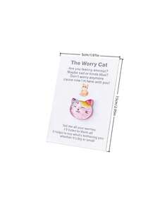 10-Piece Cartoon Pocket Hug & Encouragement Card Set | Heartwarming Cheer-Up Cards For Friends & Family - multicolor - View 2