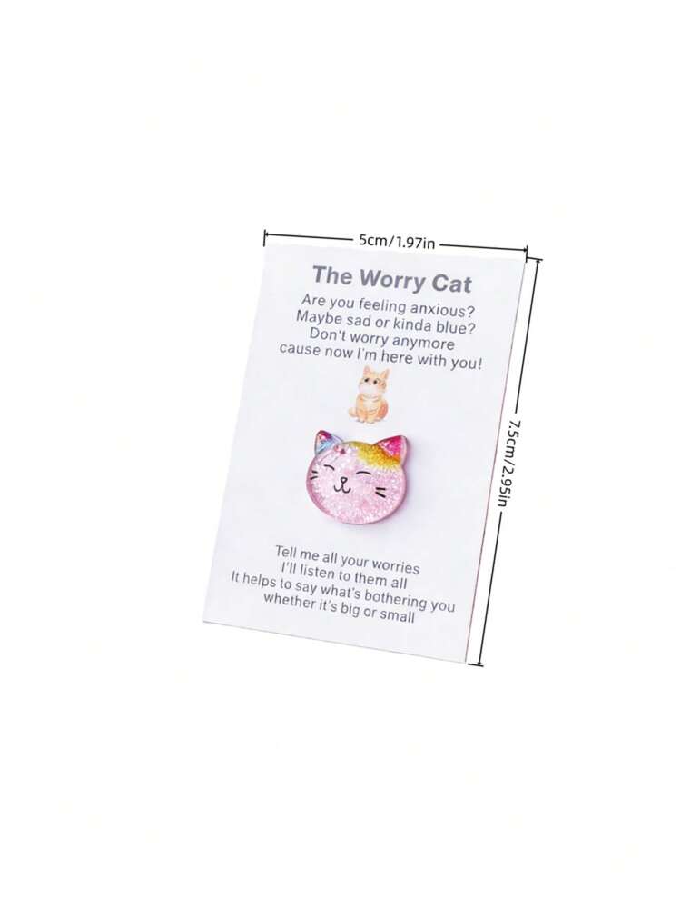 10张卡通口袋拥抱鼓励卡片套装 | 送给亲朋好友的暖心加油卡 - 多色 - 查看 2