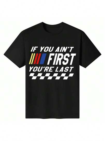 Camiseta casual de manga corta y cuello redondo para hombres, con letras y motivos divertidos estampados. Diseño holgado, tejido de alta calidad, tacto suave y cómodo, excelente transpirabilidad, absorbe la sudor sin encogerse. Ideal para hombres y mujeres, diseño para parejas, camiseta de pareja de mangas medias y largas, un artículo imprescindible en verano.