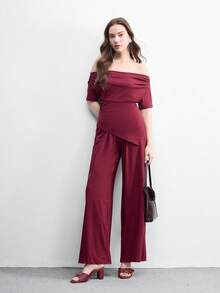 CUCCOO BIZCHIC Women Gladiator Sandals Valentine's Day - Burgundy - View 8