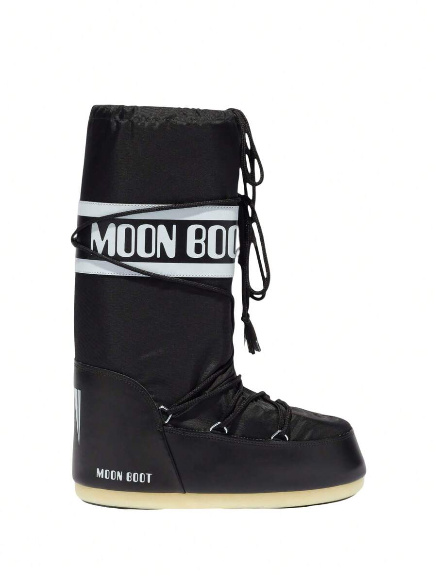 Women's Moon Boot Black W10073380d - View 1