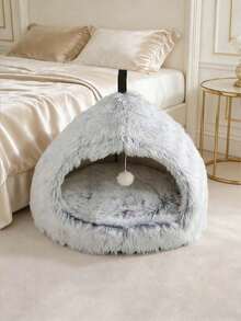 A Cat House Suitable For Indoor Use In Autumn And Winter, With Plush Insulation, Dog Beds, Dog Mats, Soft And Comfortable Pet Beds, Anti Slip And Machine Washable - Multicolor - View 4