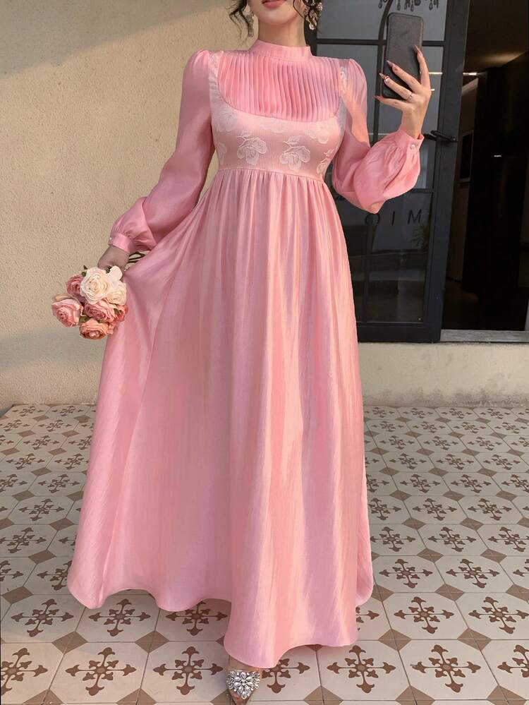 Spring/Summer Formal Dress, Elegant Long Satin Gown For Wedding, Party, Prom, Commute Sundress