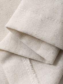 DAZY 女士V领无袖上衣和裤子两件套 - 米色 - 查看 9