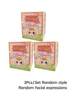 POKOJA LAND 盲盒，可爱盲盒礼物，动物主题系列。小熊玩偶配有钥匙扣，小巧便携，适合作为礼物送给家人和朋友。（非毛绒填充物），适合作为礼物送给朋友 - 潮玩盲盒 - 查看 12