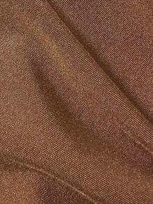 Swim Vcay 2pcs Women's Casual Vacation Elegant Solid Color Halter Bikini Set, Spring/Summer - Brown - View 8