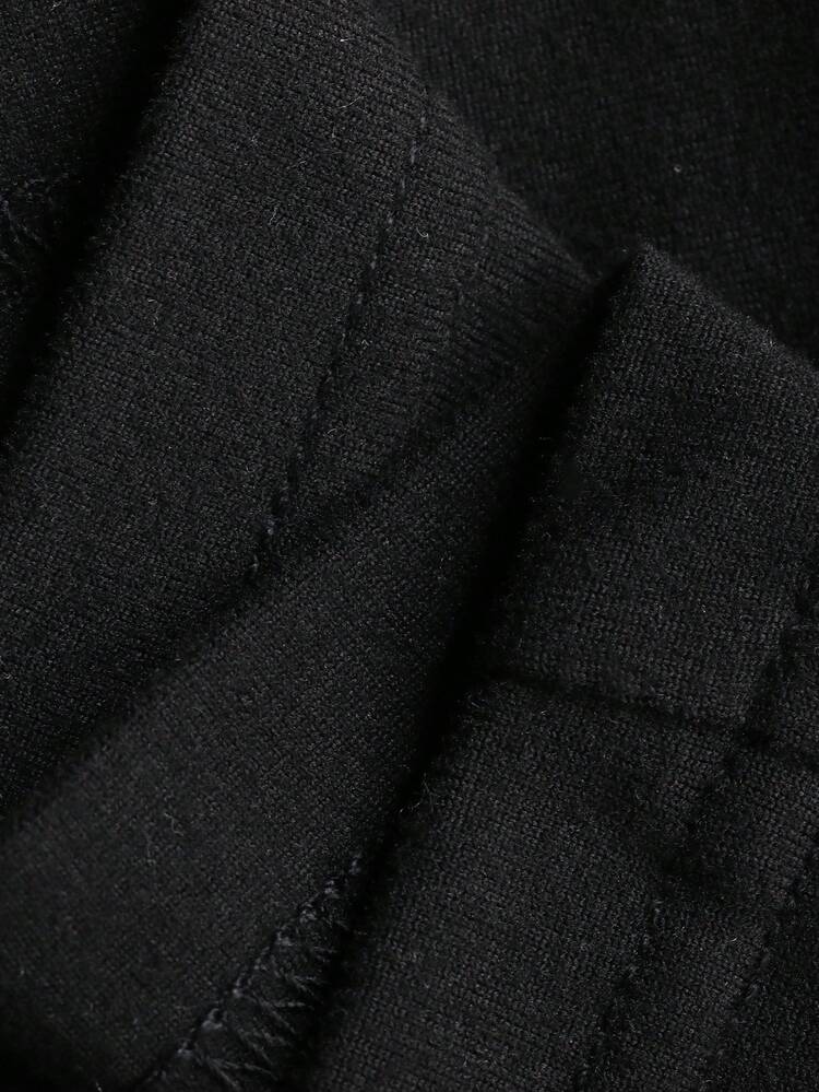 Women's Casual Solid Color Square Neck Short Sleeve Fitted T-Shirt, Summer