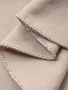 DAZY Women's Elegant Ruffle V-Neck Pajama Set, Spring - Pink - View 7