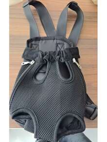 1 Pc Legs Out Front Pet Dog Carrier ,Front Chest Backpack ,Pet Cat Puppy Tote Holder Sling Bag For Small Puppy Keep Cat Carrier Cat Bag - Black - View 12