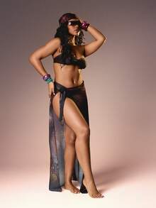 MISSGUIDED 波西米亚风雪纺沙滩罩衫纱笼裹裙套装，含配套头巾，花卉动物印花夏季度假沙滩装 - 彩色 - 查看 5