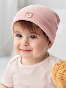 Cozy Pixies 3pcs/Set Newborn Baby Soft Comfortable Animal Pattern Beanies, Suitable For Outdoor Use To Keep Warm - Multicolor - View 4