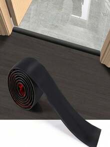 1 Self Adhesive Wood Like Floor Transition Strip PVC Wear Resistant Soft Edge Sealing For Door Bottom Protection Must Have Home Accessory - multicolor - View 2