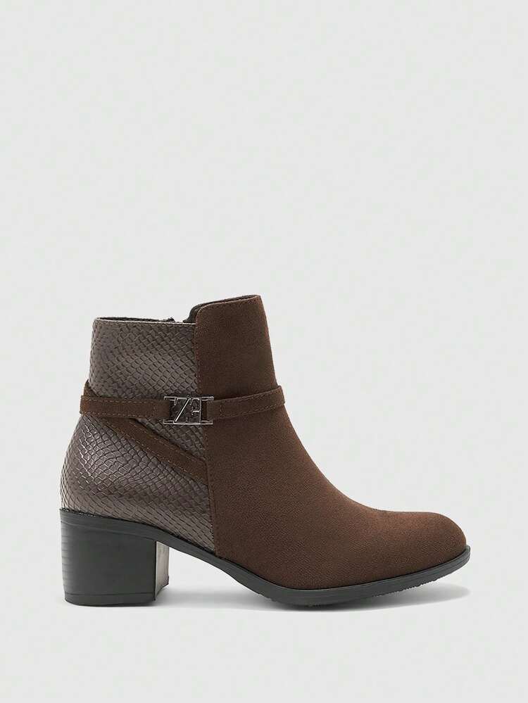 CUCCOO BIZCHIC Women's Fashionable Commuter Casual Comfortable Versatile Ankle Boots Spring Shoes Spring Break Easter For Christmas Valentine's Day