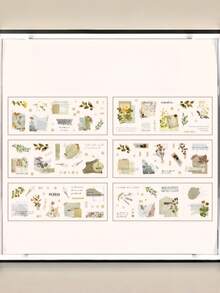 一套6张朱利安之梦创意贴纸，日记贴纸，宠物贴纸，胶片剪裁日记材料贴纸 - 套裝 - 查看 9