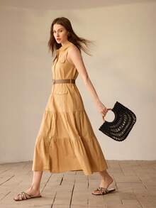 MOTF PREMIUM WOMEN'S WOVEN RING HANDLE TOTE BAG - Black - View 9