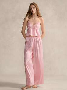 女士睡衣套装 - 粉色 - 查看 3