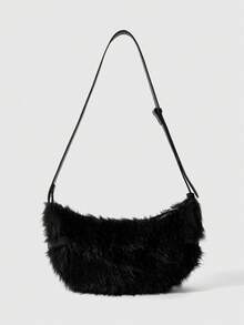 ROMWE Grunge Punk 女士手提包 - 黑色 - 查看 2