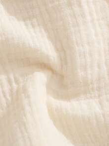 SHEIN Vintaside Kids 3入組男嬰休閒短褲 素色皺褶紋理 寬鬆版型 柔軟透氣 多入裝 夏季海灘校園穿搭褲 - 彩色 - 查看 4