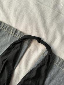 Attitoon 女士复古性感Y2K音乐节朋克露背吊带上衣 - 灰色 - 查看 5