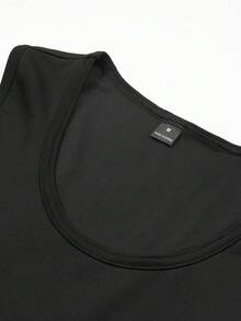 GymBeat Men's Summer Barbell Slogan Print Racerback Tank Top - Black - View 6