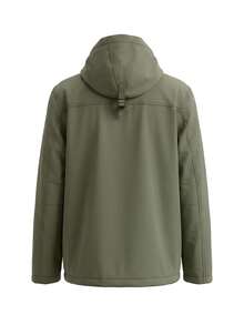 Napapijri Men's Rainforest 1/2 Zip Jacket Green - TEA LEAF - View 5