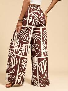 Travachic 女士日常休闲裤 - 棕色 - 查看 2