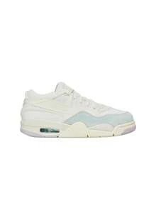Nike Air Jordan 4 Women's Casual Athletic Shoes Flexible Rubber Outsole Lightweight Commuting Gym Travel White IB7408-133 - Vela/Bianco Summit/Avorio Pallido/Bambola - Visualizzare 1