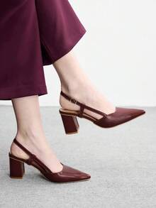 CUCCOO BIZCHIC Tacones para mujer - Burdeos - Ver 1
