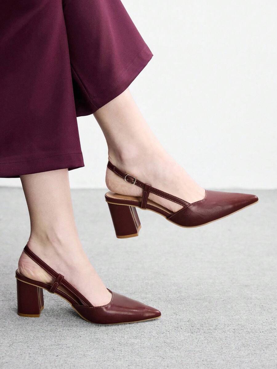 CUCCOO BIZCHIC Tacones para mujer - Burdeos - Ver 1
