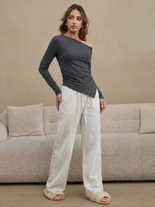 HautHeat 女士睡衣套装 - 深灰色 - 查看 5