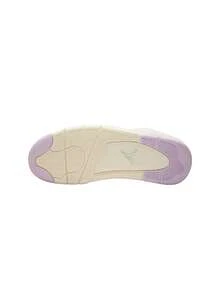 Nike Air Jordan 4 Women's Casual Athletic Shoes Flexible Rubber Outsole Lightweight Commuting Gym Travel White IB7408-133 - Vela/Bianco Summit/Avorio Pallido/Bambola - Visualizzare 3