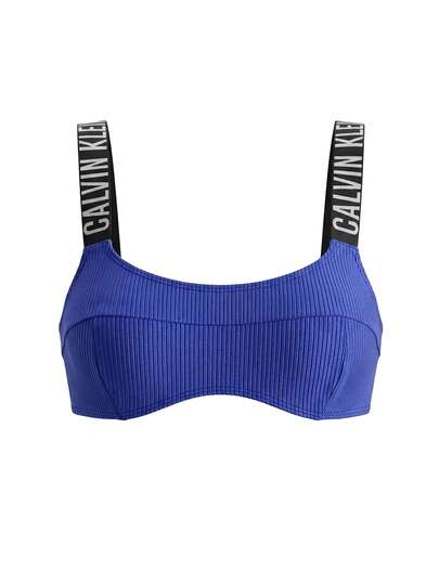 Calvin Klein Women's Bikini Top Blue