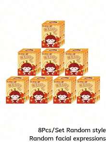 POKOJA LAND Cute Cloud And Mushroom Boxed Toys - Limited Edition Collection Of Mini Figures (10 Regular Models + 1 Hidden Model + 1 Chasing Model) | High-Quality ABS Plastic Material | Ideal Gift For Adults, Collectors, And Friends - Tide play blind box - View 10