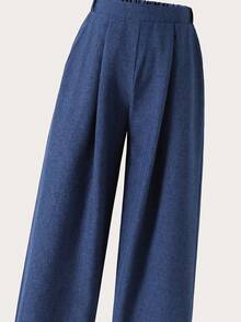 SHEIN Casuvi Kids 男童休闲宽松直筒牛仔裤 1 件 - 灰色 - 查看 7