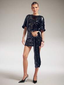 SHUZIA Women's Wide-Fit Pointed Toe, Elegant Fashionable Sling Back Wedge Heels Valentine's Day - Black - View 4