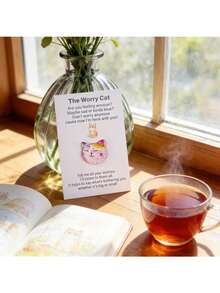 10-Piece Cartoon Pocket Hug & Encouragement Card Set | Heartwarming Cheer-Up Cards For Friends & Family - multicolor - View 3