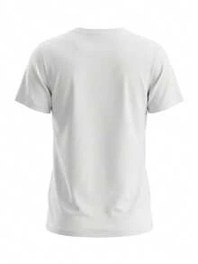 DKNY Women's White Embellished Round Neck Short Sleeve T-Shirt White - White - View 5